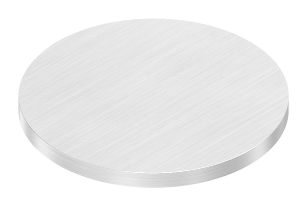 Ebauche circulaire | dimensions : Ø 60x4 mm | avec rectification longitudinale | V4A