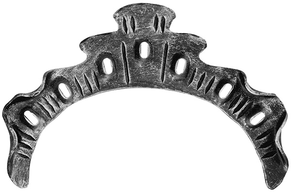 Baroque lourd | Dimensions : 360x240 mm | Matériau : 3 mm | Acier S235JR, brut