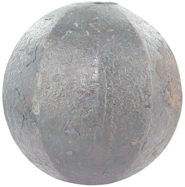 Boule solide Ø 40 mm | martelée | acier S235JR, brut