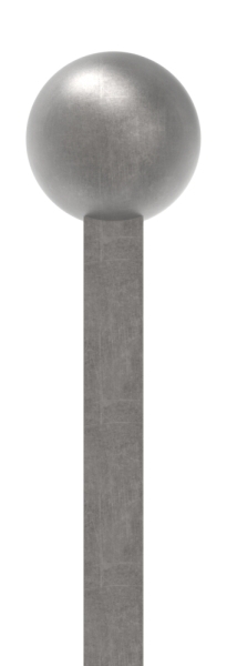 Barre à billes 12 x 12mm ; longueur 1200mm ; bille 35mm
