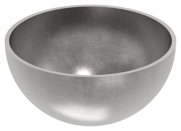 Boule semi creuse Ø 76 mm | lisse | acier S235JR, brut