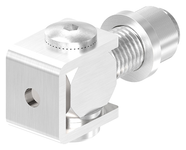 Charnière de portail | M20 | à souder | réglable | V4A