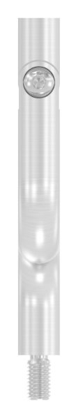Support Ø 14mm, 2x 90° coudé, V2A