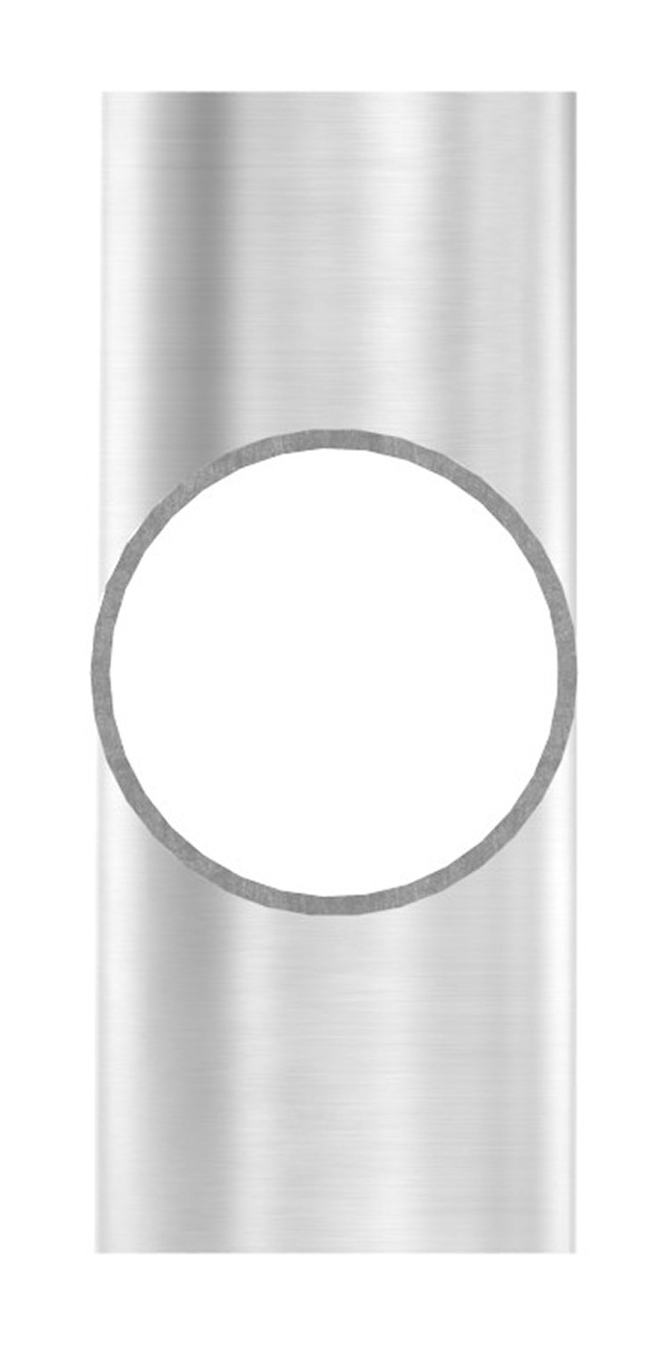 Traverse | pour soudure | pour tube rond : Ø 48,3 mm | V2A