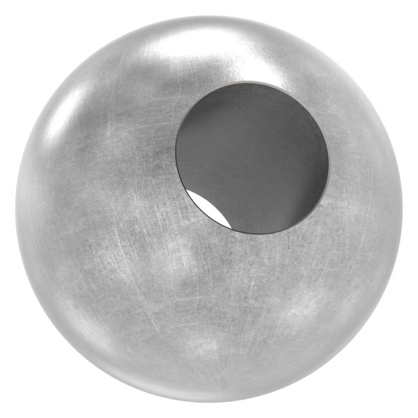 Boule Ø 35 mm | avec trou de passage 14,2 mm | acier S235JR, brut