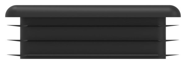 Capuchon plastique pour tube carré 100x100mm