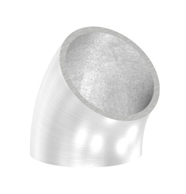 Coude 45° | à souder | pour tube rond : Ø 33,7 mm | V2A