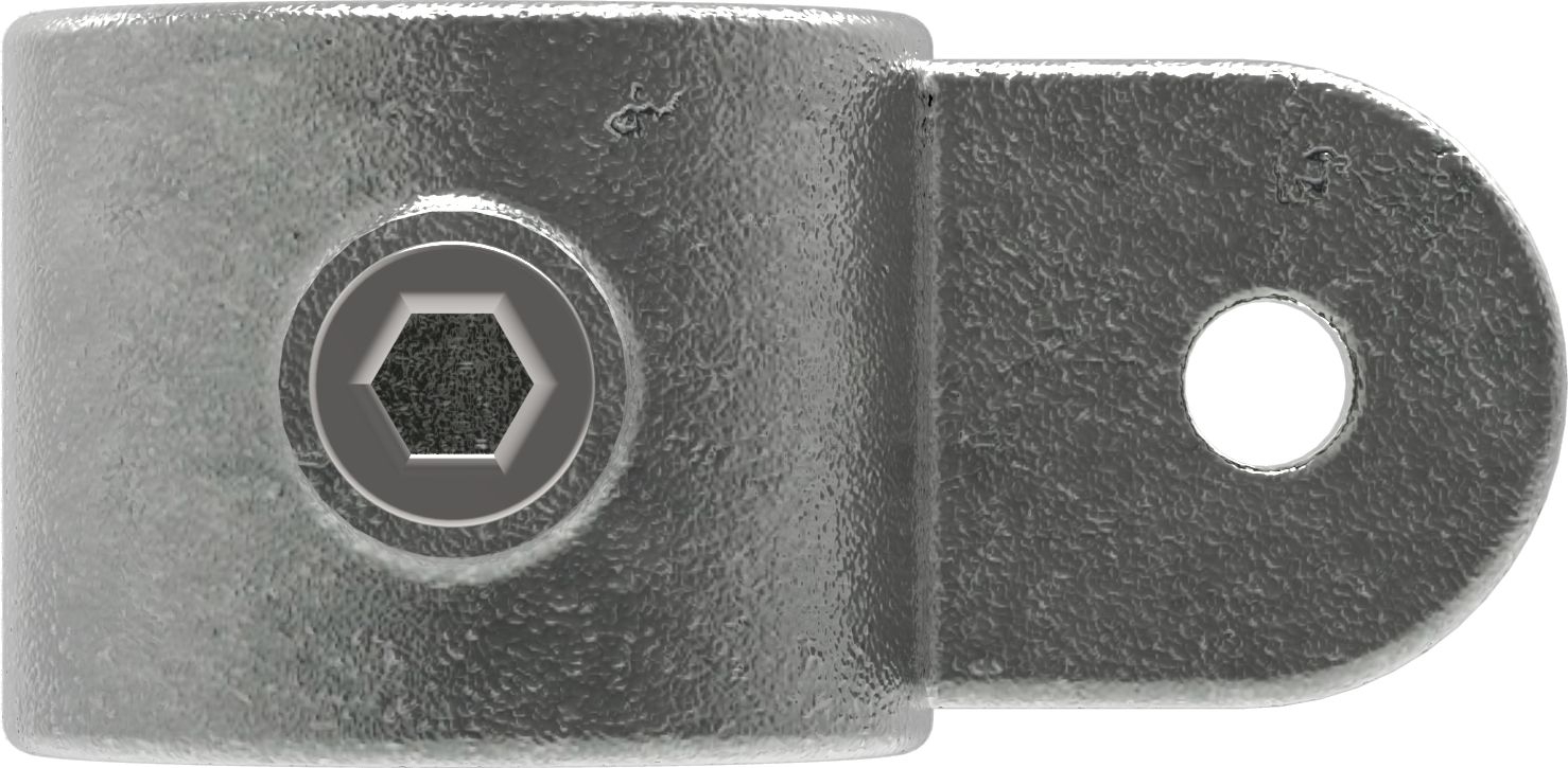 Raccord de tuyau | Oeil de joint simple | 173MA27 | 26,9 mm | 3/4" | Fonte malléable et électrozinguée