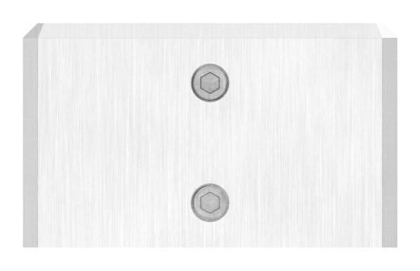 Support mural pour tube carré 40 x 40mm