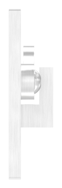 Verrou de porte pour profilés plats, V4A