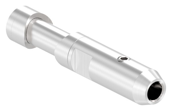 Porte-corde pour vissage et tension | Pour corde Ø 6 mm | V2A