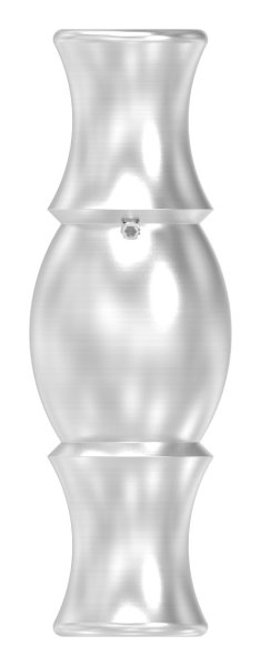 Manchon décoratif 90x30 mm avec trou 12,5 mm V2A