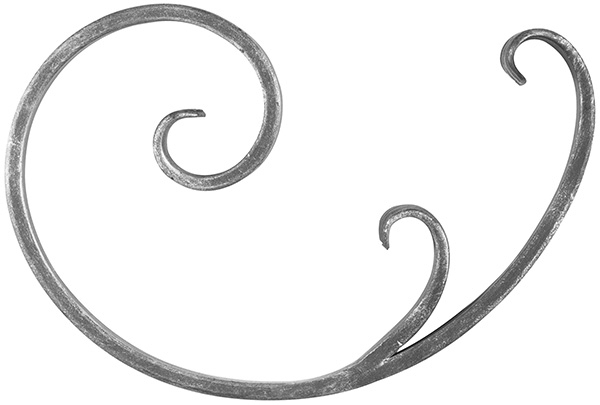 16 series | dimensions : 180x275 mm | matériau : 16x8 mm, lisse | acier S235JR, brut