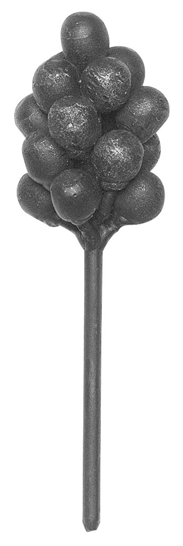 Raisin | Dimensions : 60x80 mm | Matériau : Ø 8 mm | Acier S235JR, brut