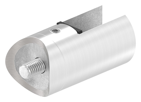 Porte-verre/plaque Ø 32 mm avec raccord 42,4 mm