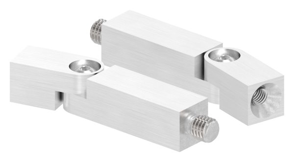 Goupille d'articulation | dimensions : 68x14x14 mm | avec filetage extérieur et intérieur | V2A