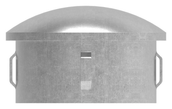 Bouchon en acier | légèrement bombé | pour Ø 60.3x1.8-2.2 mm | Acier S235JR, brut