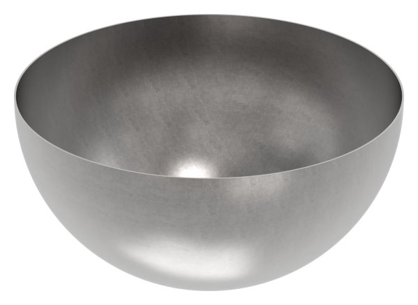 Boule semi creuse Ø 400 mm | lisse | acier S235JR, brut