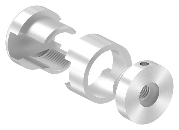 Support de base Brenk pour barres 12 x 12mm, V2A