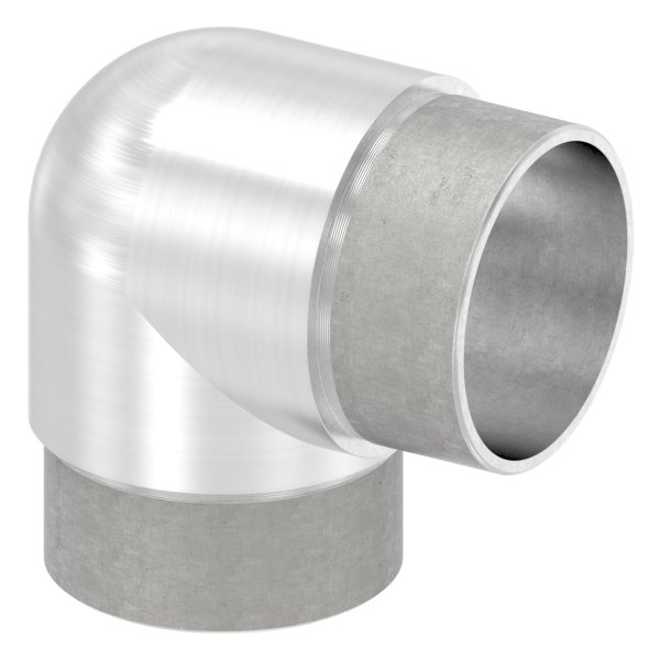 Coude 90° étroit, pour tube rond Ø 48.3x2.0 mm V2A