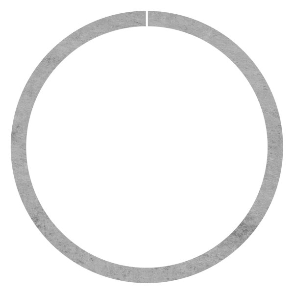 Anneau | Matériau : 16x8 mm | Ø extérieur 140 mm | Acier S235JR, brut