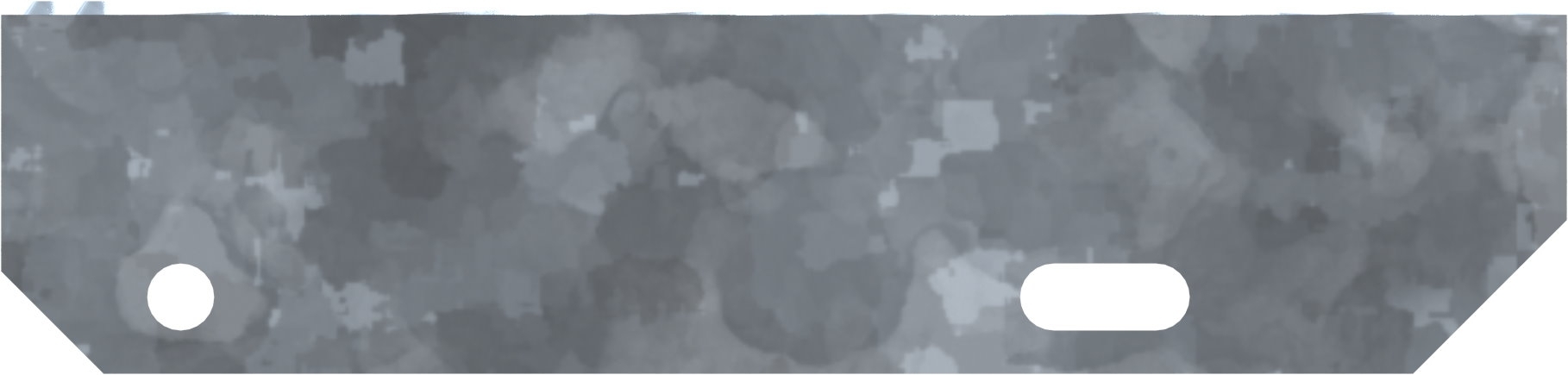 Presse à souder marche en caillebotis | Dimensions : 1200x305 mm 34/38 mm | S235JR (St37-2)