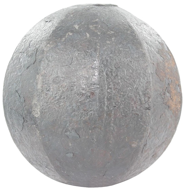 Boule solide Ø 30 mm | martelée | acier S235JR, brut