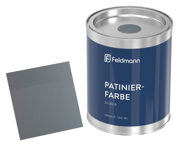 Peinture de patine argentée 100ml