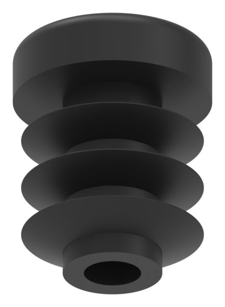 Capuchon plastique pour tube rond 12mm