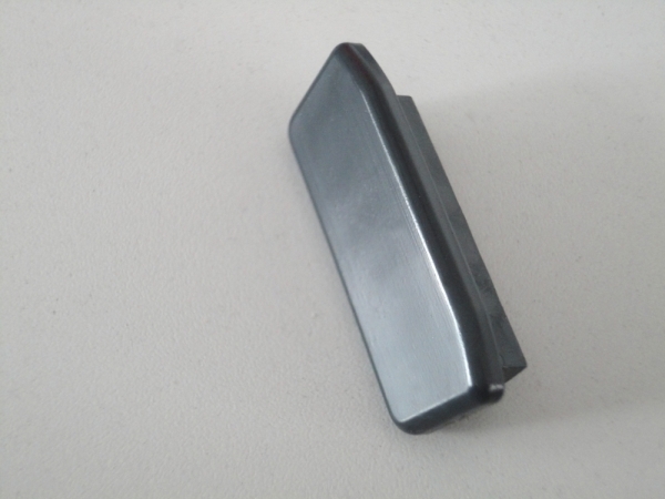 Embout pour main courante en plastique pour 40 x 8mm, gris anthracite