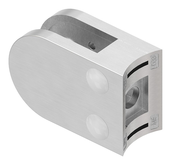 Pince en verre | Dimensions : 40x28x17.4 mm | Connexion Ø 33.7 mm | V2A